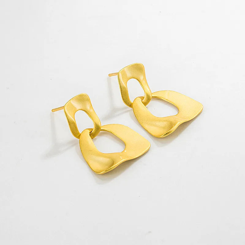 Interlocked Drop Earrings