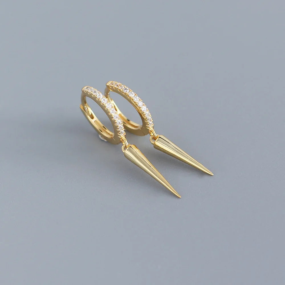 The Pavé Spike Earrings