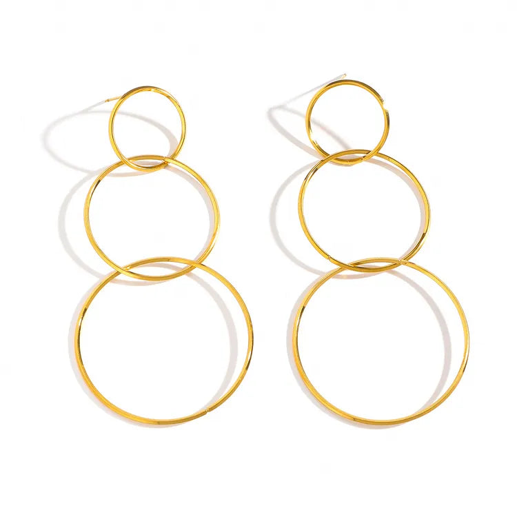 Triluna Earrings
