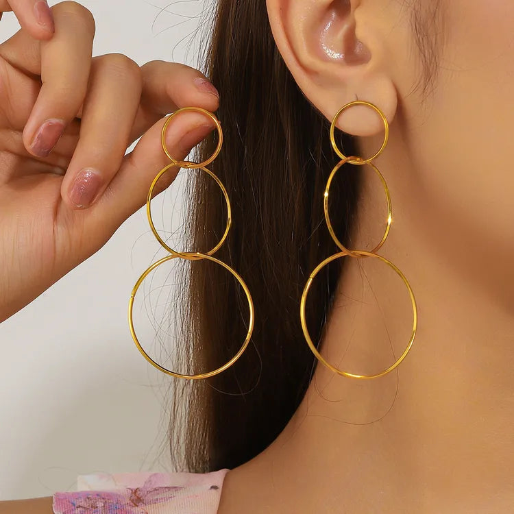 Triluna Earrings