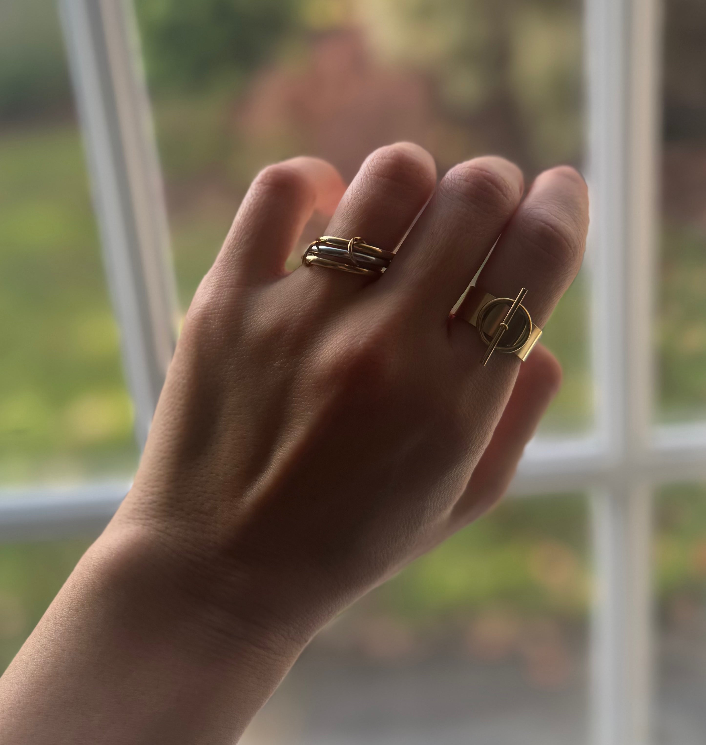 Trio Link Ring