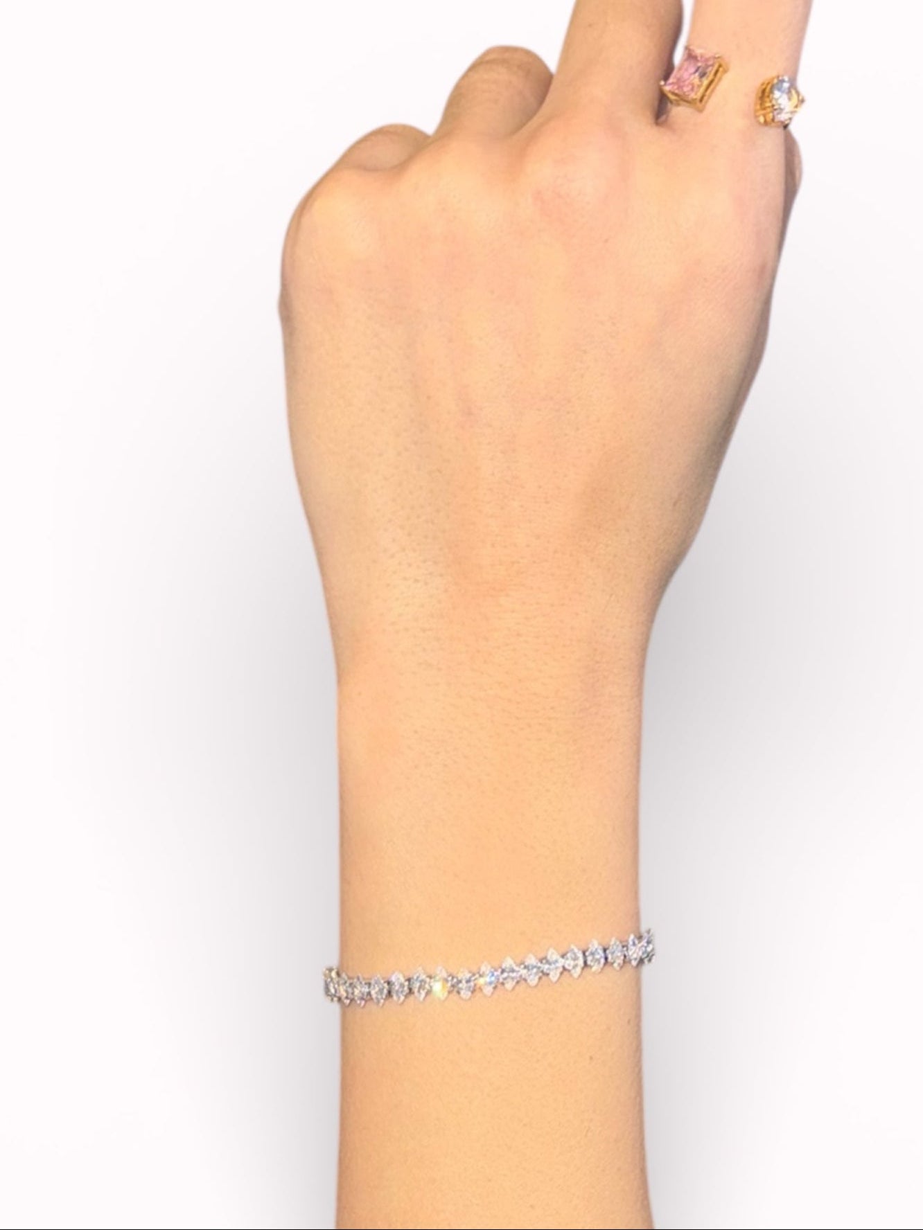 Marquise Tennis Bracelet