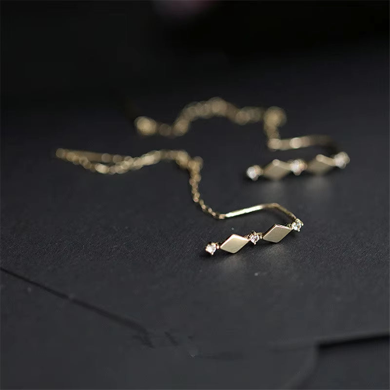 Starlit String Earrings